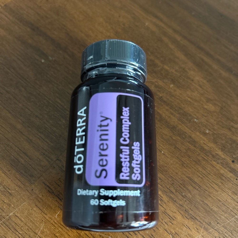 doTERRA Serenity Restful Complex Softgels - Black and Purple